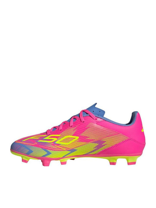 adidas F50 Club Футболни Обувки с Бутони Розов