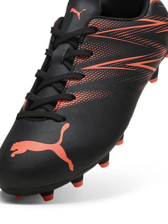 Jr Attacanto Fg Ag FG/AG Kids Soccer Cleats & Shoes Molded Black