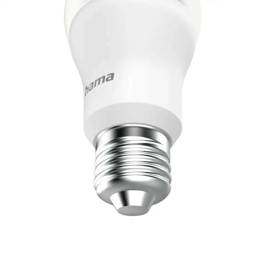 Hama Dimmbare Smart RGBW WLAN-LED-Lampe E27 9W Matter 176640