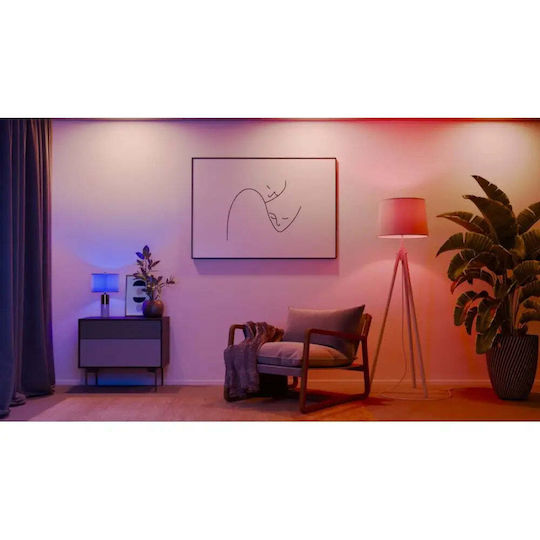 Hama Dimmbare Smart RGBW WLAN-LED-Lampe E27 9W Matter 176640