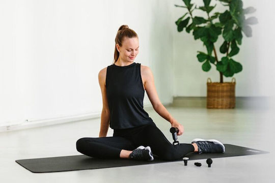 Blackroll Waffe Massage für den Körper mit Vibration Schwarz