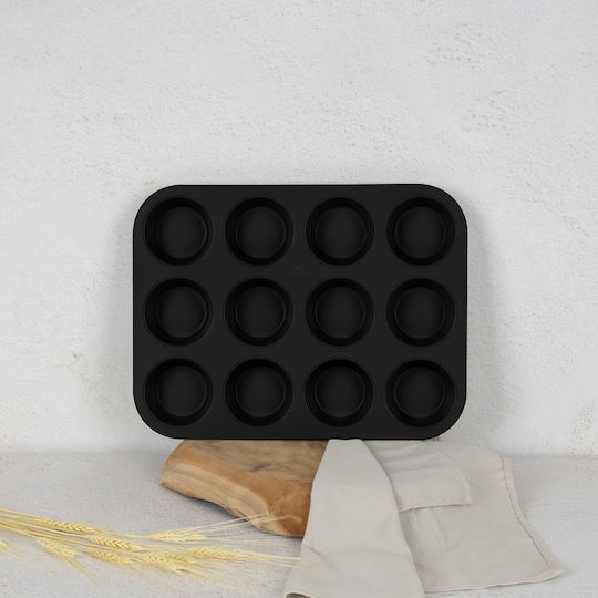 Berlinger Haus Φόρμα Ζαχαροπλαστικής για Cupcakes/Muffins 12 Θέσεων 35x26.5x3εκ.