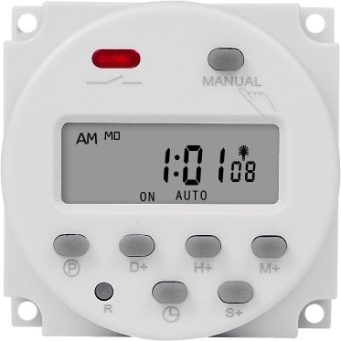 Sinotimer Digital Timer 1 Second Interval 12v Programmable Lcd Digital Timer 7-day Weekly Use Cn101s-4