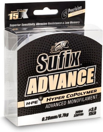 Sufix Πετονιά Ψαρέματος Λευκή 300m / 0.5mm / 4.5kg