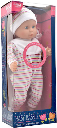 Dolls World Baby-Puppe 38 cm.