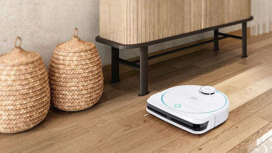 Hobot Legee D8 LuLu Σκούπα Ρομπότ με Χαρτογράφηση Laser & Απορρόφηση 5000Pa Λευκή