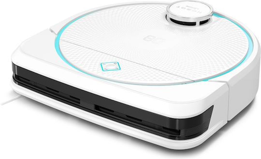 Hobot Legee D8 LuLu Σκούπα Ρομπότ με Χαρτογράφηση Laser & Απορρόφηση 5000Pa Λευκή