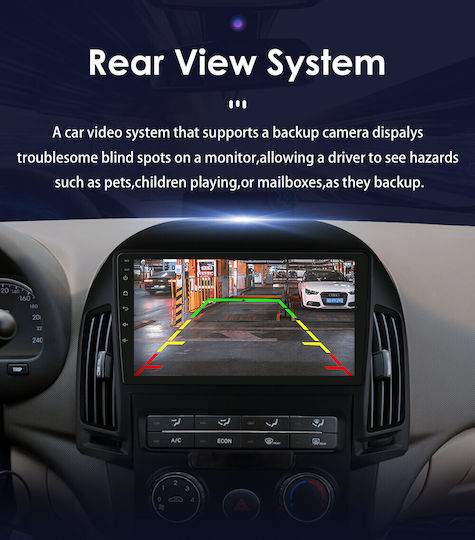 Ηχοσύστημα Αυτοκινήτου για Hyundai i30 2007-2012 (Bluetooth/USB/WiFi/GPS/Apple-Carplay/Android-Auto) με Οθόνη Αφής 9"