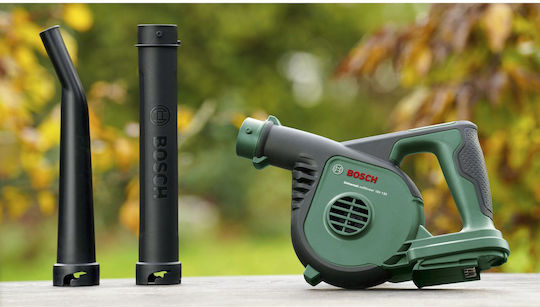 Bosch Φυσητήρας Χειρός 18V με 1 Μπαταρία 2.5Ah & Ρύθμιση Έντασης με Μέγιστη Ταχύτητα Αέρα 245km/h