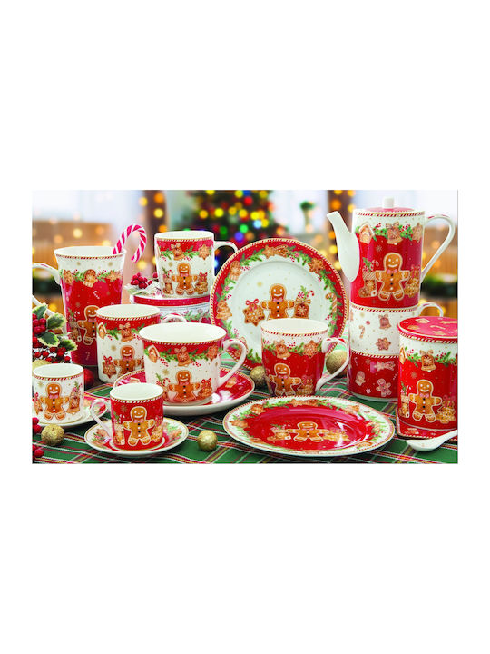 Easy-Life Christmas Cake Stands Porcelain Height 32cm.