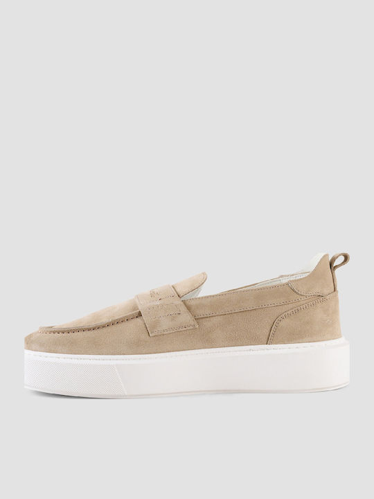 Ανδρικά Loafers σε Μπεζ Χρώμα