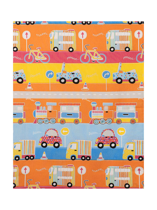 Mc Decor Κουρτίνα Cars με Τρουκς