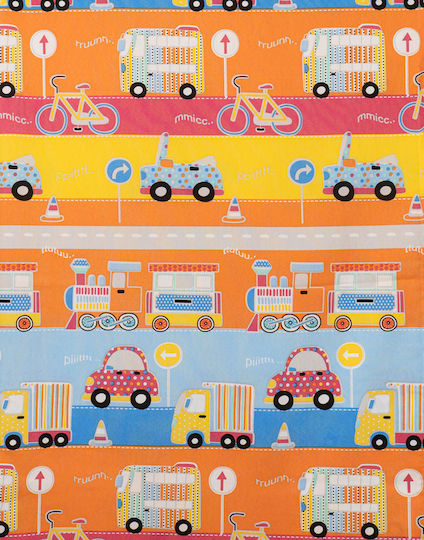 Mc Decor Детска завеса Cars с куки 140x260cm Mc Decor Детска завеса Cars с куки 140x260cm