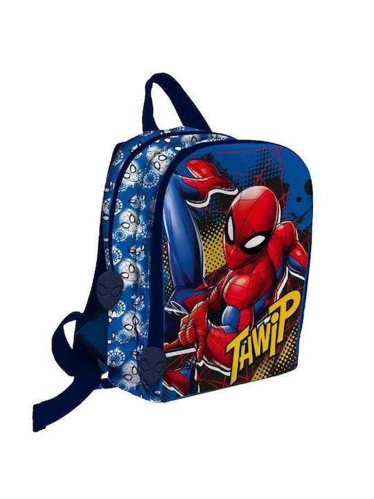Spiderman Σχολική Τσάντα Πλάτης Νηπιαγωγείου Πολύχρωμη