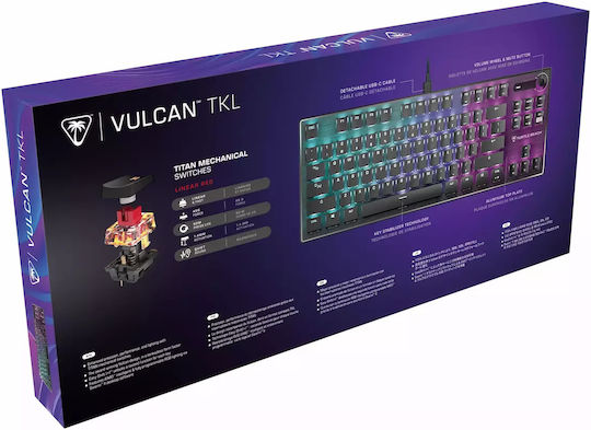 Roccat Vulcan TKL Gaming Keyboard Tenkeyless with RGB lighting (English US)