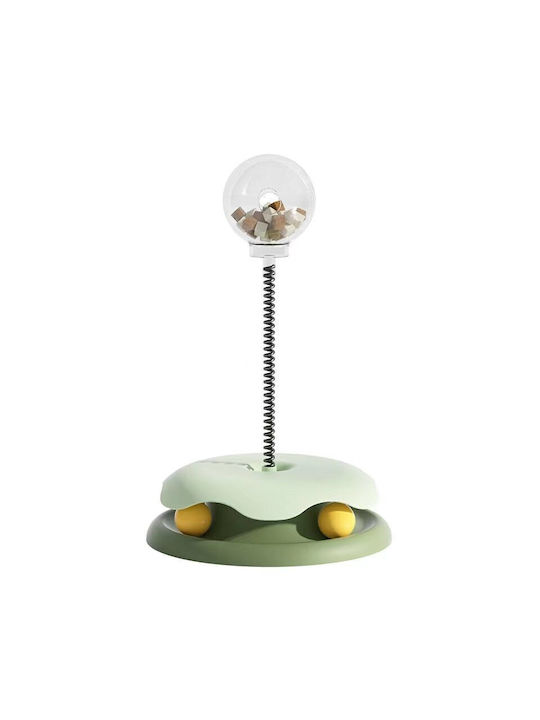 Interactive Cat Toy 2 In 1 Tunnel Ball Spring Game Release Function