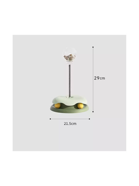 Interactive Cat Toy 2 In 1 Tunnel Ball Spring Game Release Function