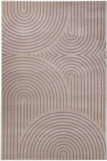 Royal Carpet Organic 565 Σετ Μοντέρνα Χαλιά Κρεβατοκάμαρας Beige 3τμχ