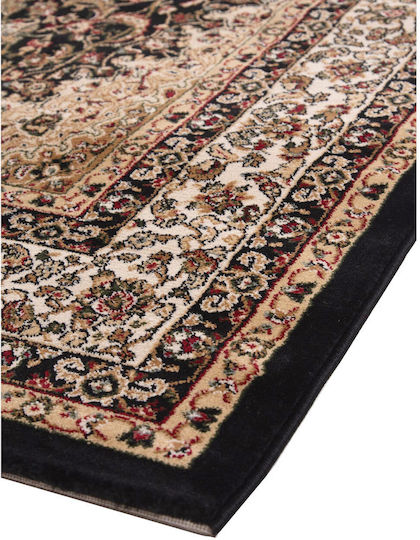 Royal Carpet Teheran 2513 Bedroom Rugs Set Black E104060 3pcs