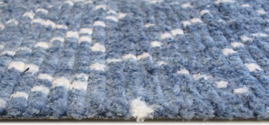 Royal Carpet Modern Bedroom Rugs Set Blue Cream E103534 3pcs