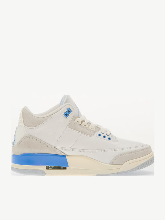 Air  3 Retro Boots Summit White / Hydrogen Blue-legend Blue