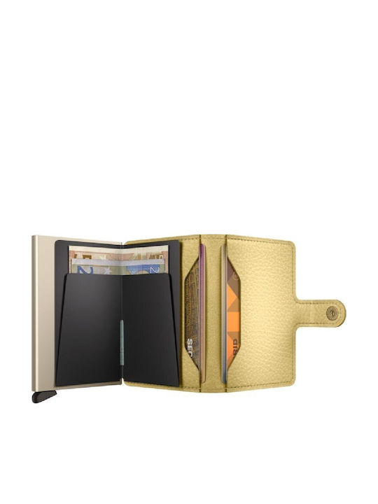 Secrid Miniwallet Herren Geldbörse Klassisch mit RFID Beige