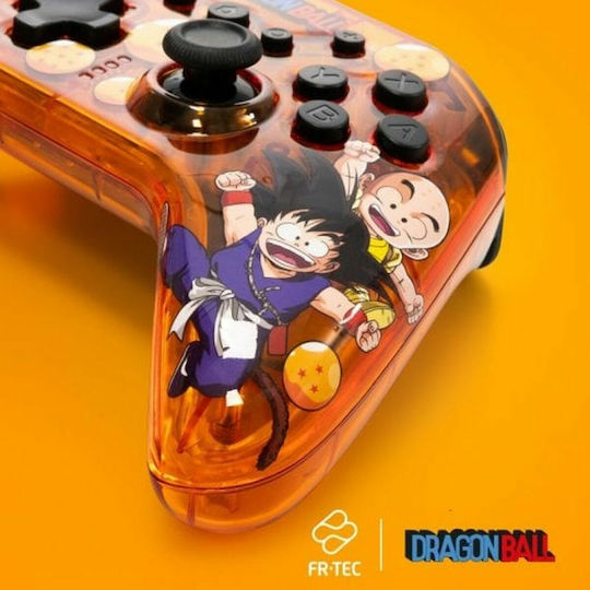 FR-TEC Dragon Ball Ασύρματο Gamepad για Android / PC / Switch / iOS Πορτοκαλί
