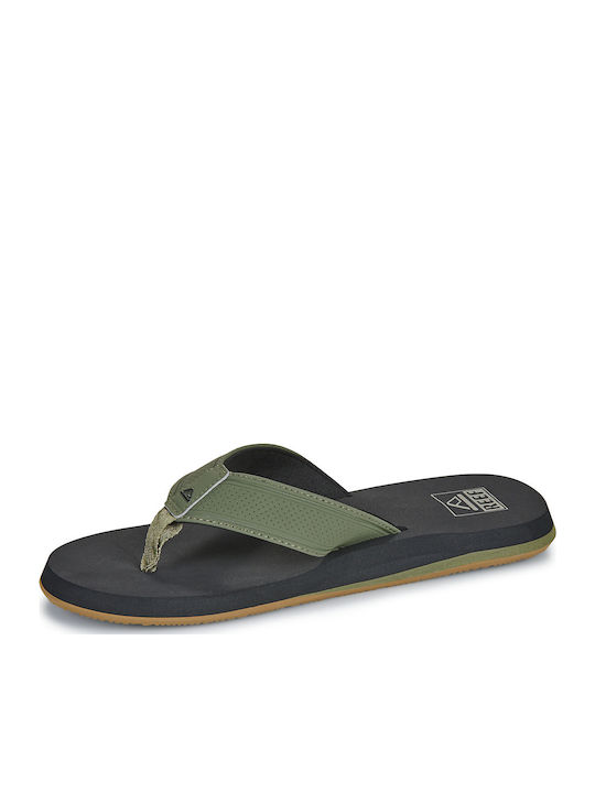 Ανδρικά Flip Flops Ανατομικά Χακί