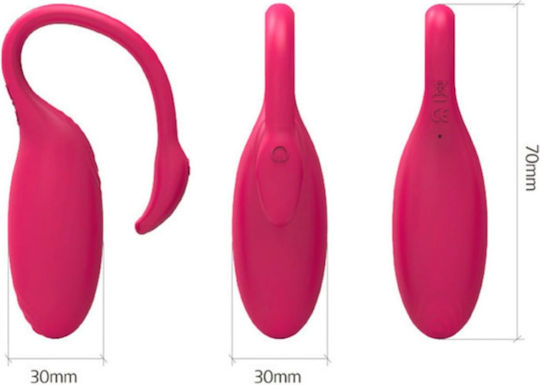 Magic Motion Flamingo Mini Δονητής Bullet με Απομακρυσμένο Έλεγχο 7.8cm Φούξια