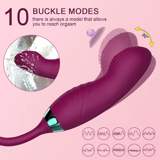 La Lolita Amsterdam Man Up Δονητής G-Spot Ροζ