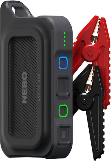 Nebo Tragbarer Batterie-Starter Auto & Motorrad 2700mAh mit Power Bank USB Taschenlampe 12V