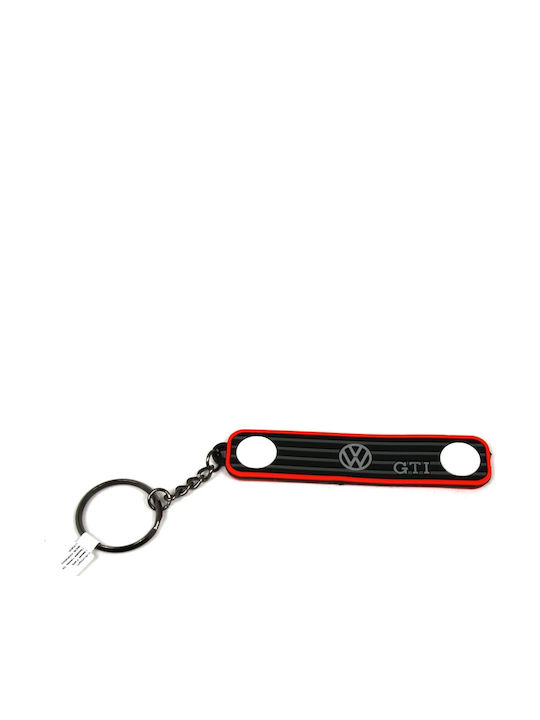 Original VW Schlüsselanhänger GTI Schwarz Rot 902520klassisch