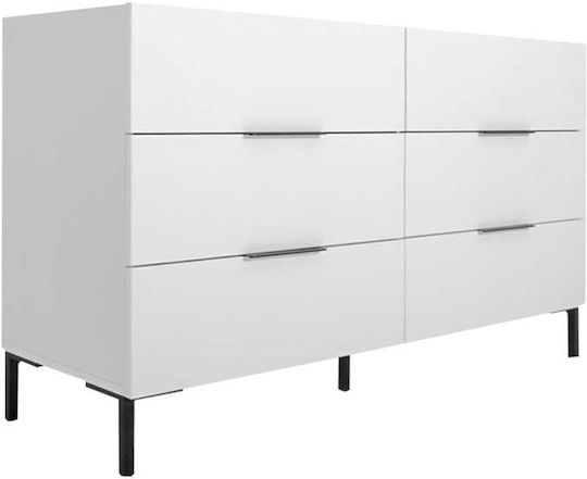 Kommode Holz 140x44x81cm