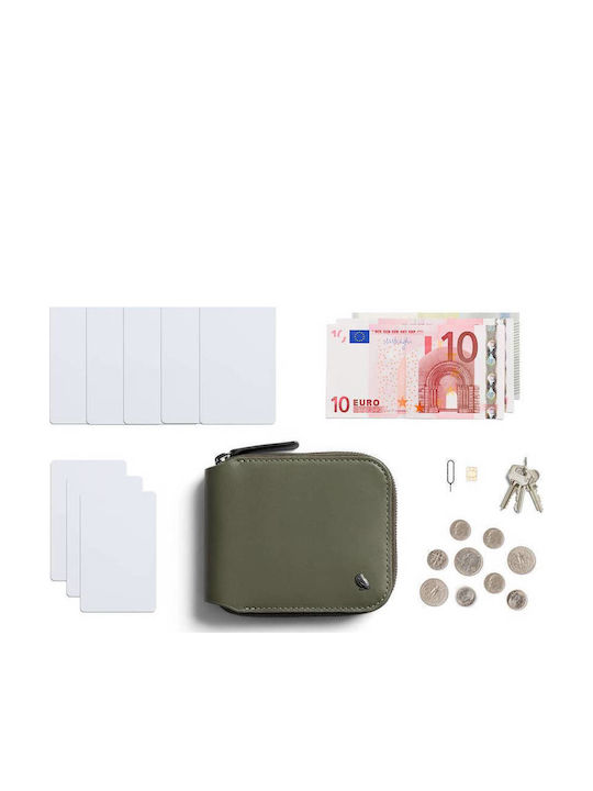 Leather Men's Wallet Classic with RFID Gold