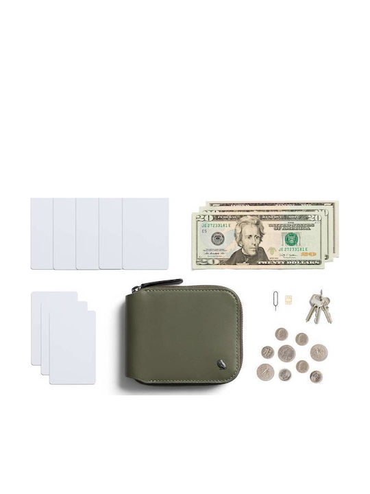 Leather Men's Wallet Classic with RFID Gold