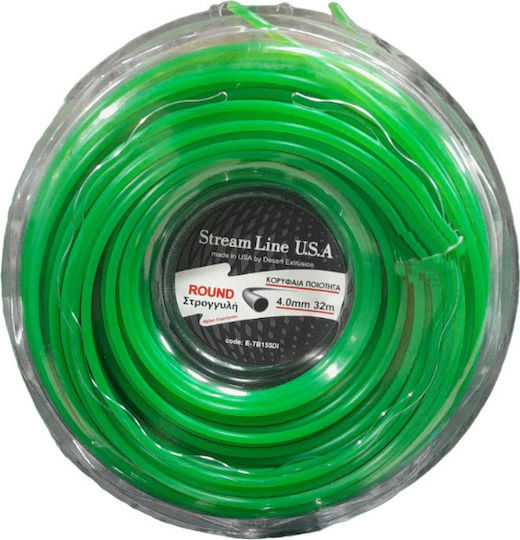 Desert Extrusion Round Brush Cutter Trimmer Line 4mm 32m E-TB155DI