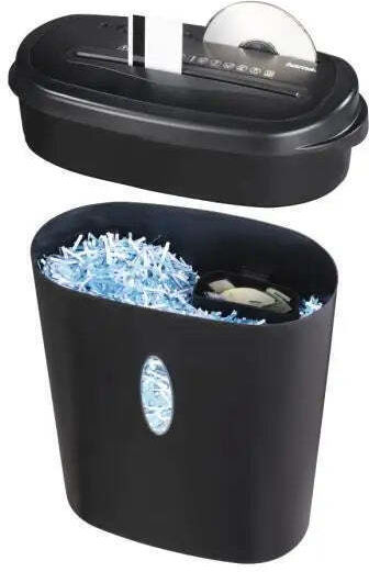 HAMA Home X12CD Cross Cut 12-Sheet CD and Paper Shredder