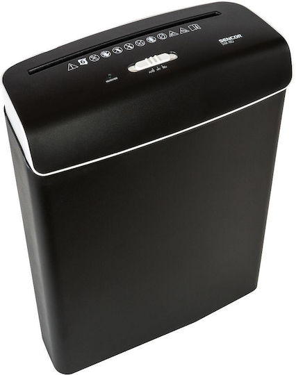 Sencor Strip Cut 6-Sheet Paper Shredder