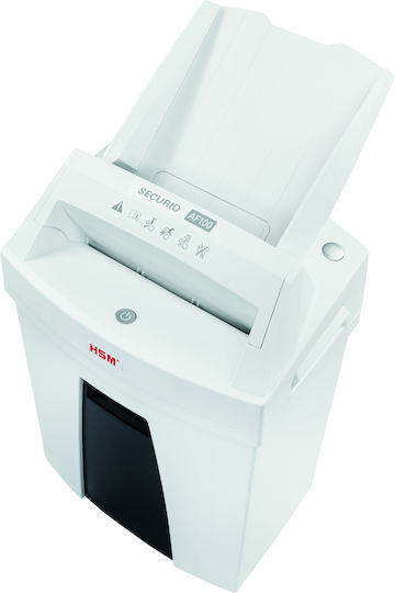 HSM Καταστροφέας Εγγράφων Securio AF100 Micro Cut 6 Φύλλων με Κάδο 25lt