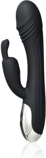 Inty Toys Δονητής Rabbit Μαύρος