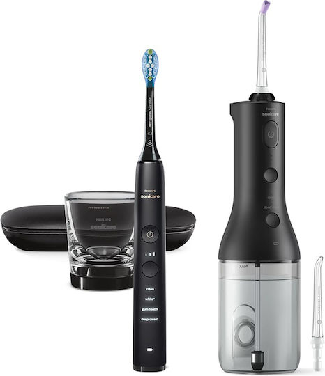 Philips Sonicare DiamondClean 9000 Ηλεκτρική Οδοντόβουρτσα Μαύρη