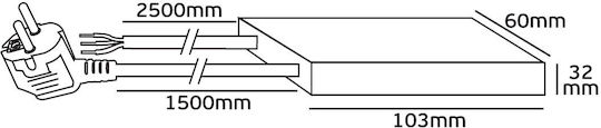 VK Lighting Dimmer Δαπέδου 19102-028126