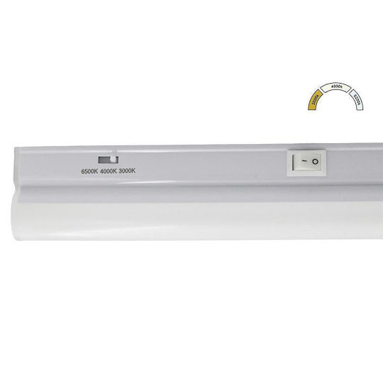 Adeleq Under-Cabinet LED Light 20W Warm White L120xD2.2xH3.5cm