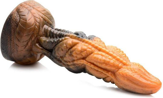 XR Dildo realist Cu ventuză Portocaliu