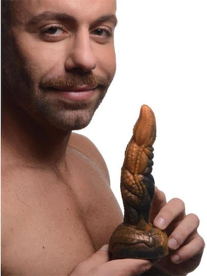 XR Dildo realist Cu ventuză Portocaliu