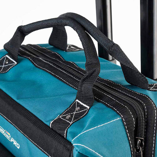 Bormann Pro BTB3250 Τσάντα Χειρός Τροχήλατη Αδιάβροχη Γαλάζια