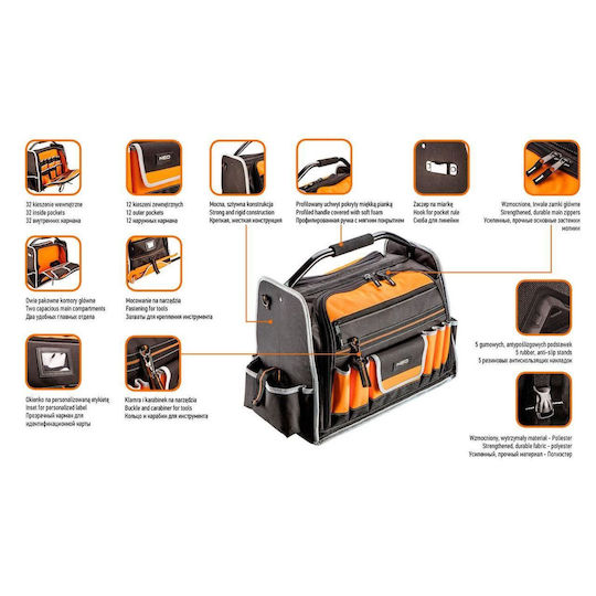 Neo Tools Black Hand Tool Bag