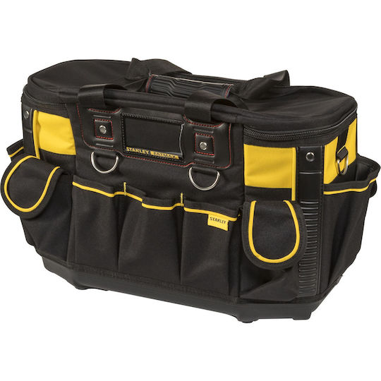 Stanley FatMax Waterproof Black Over the Shoulder Tool Bag 26 Liters