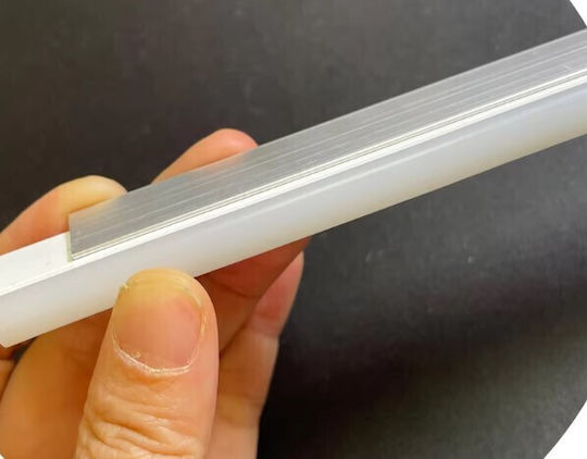 77-50538 Se-scl-126 Straight Aluminium Clips 1m Silicon 1.2*0.6cm 77-50536 Homelighting