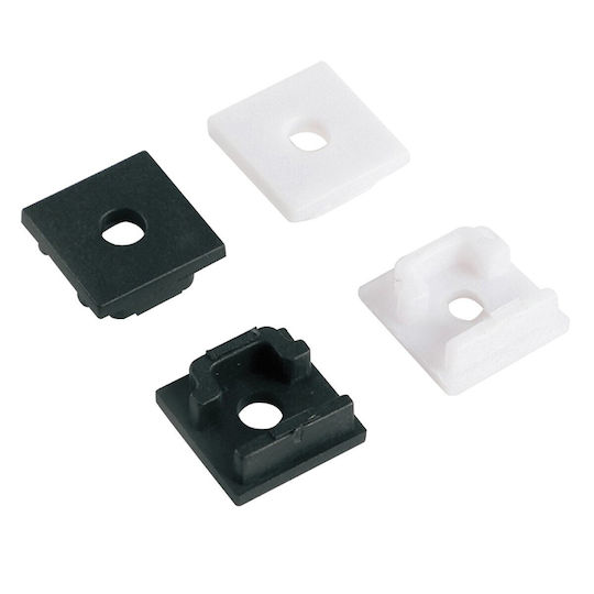 VK Lighting Set 2buc Îngropate Profil din Aluminiu pentru Benzi LED 200cm.